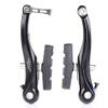 Aluminum Alloy V Brake Set for Bikes, Front and Rear Brakes with Cable, 2 Pairs, Wear, Easy Installation view 1