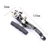 Aluminum Alloy V Brake Set for Bikes, Front and Rear Brakes with Cable, 2 Pairs, Wear, Easy Installation view 3
