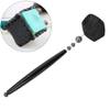 Tihebeyan Billiard Chalk Cover Chalk Holder Billiards Chalk Pool Cue Chalk Holder Billiards Accessory(Black) view 3