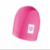 Arena Unix II Classic Fabric Swim Cap Lightweight Textile Swimming Cap Headcover for Men and Women Fitness Swimming, Pink, One Size view 1