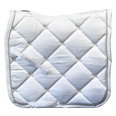 Back on Track Nights Collection White Saddle Pad (23420203)