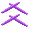 2 Pair Purple Replacement Earsocks for Oakley Crosshair New 2012 OO4060 Sunglasses view 1