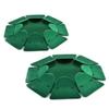 2pcs Green All-Direction Putting Cup Golf Training Hole Practing Cup Aid Indoor/Outdoor view 1
