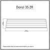 Donzi 35 ZR Swim Platform Pad Boat EVA Teak Decking 1/4" 6mm (Medium Grey with Black Lines) view 1