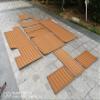 Donzi 35 ZR Swim Platform Pad Boat EVA Teak Decking 1/4" 6mm (Medium Grey with Black Lines) view 4