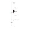 Sasame W-668 WW-668 Ukiuki Embankment 5 Eyes (Luminescent Compatible, Taiharis), L view 2