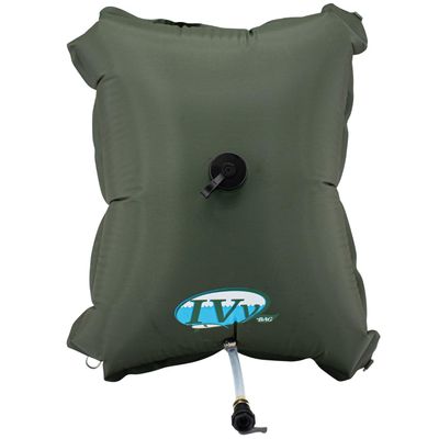 Jenlis Ivy Bag Large Drinking Water Bladder, Food Grade & BPA Free Container, Big Portable Fluid Holding Tank, Durable Potable Liquid Transport Tote, Compact Collapsible & Foldable Storage, 25 Gallon