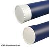 Z Aventik Carbon Fly Fishing Rod Tube(Case) Aluminum Cap  fits Any 9ft 4pcs Fly Rod (Matt Coffee) view 4