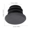 10-Pack Plastic Bicycle Handlebar End Plugs, Black Bar End Caps for Dust Protection, Easy Installation view 2