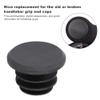 10-Pack Plastic Bicycle Handlebar End Plugs, Black Bar End Caps for Dust Protection, Easy Installation view 3