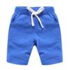 Ding Dong Baby Toddler Kid Boy Summer Solid Cotton ShortsBlue,5T view 1