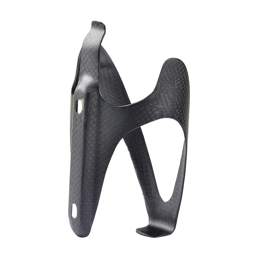 Yaruijia 100% Carbon Fiber Bicycle Water Bottle Cages Lightweight Mountain Bike Holder Fit Cycling (Matte)