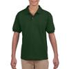 Gildan boys Jersey Polo, 2-pack Polo Shirt, Forest Green, Small US view 2