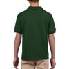Gildan boys Jersey Polo, 2-pack Polo Shirt, Forest Green, Small US view 3