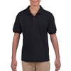 Gildan Kid's Jersey Polo, 2-Pack Shirt, Black, X-Large view 2