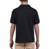 Gildan Kid's Jersey Polo, 2-Pack Shirt, Black, X-Large view 3