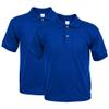 Gildan boys Jersey Polo, 2-pack Polo Shirt, Royal, X-Large US view 1
