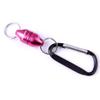 Magnetic Net Release Aluminum Shell for Fly Fishing (Pink) view 1