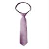 Spring Notion Boys' Solid Color Microfiber Zipper Tie Large Dusty Wisteria view 1