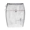AIBEARTY Women's Sexy Glitter Rhinestone Mesh See Through Mini Skirt Hollow Out Bikini Cover Up Club Festival Rave Outfit White view 1