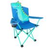 KABOER Kids Outdoor Folding Lawn and Camping Chair with Cup Holder and Carrying Bag, Children's Camping Chairs for Outdoor Beach Travel (Dinosaur) view 3