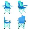 KABOER Kids Outdoor Folding Lawn and Camping Chair with Cup Holder and Carrying Bag, Children's Camping Chairs for Outdoor Beach Travel (Dinosaur) view 4