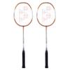 YONEX ZR 100 Light Aluminium Badminton Racquet with Full Cover, (Orange, Made in India) Set of 2 view 1