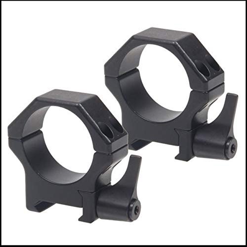 Contessa Pair of Rings for Picatinny in Reinforced Steel - 30 mm H 12 mm SR