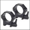 Contessa Pair of Rings for Picatinny in Reinforced Steel -  30 mm H 12 mm SR view 1