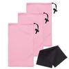Mamlyn Set of 3 Microfiber Soft Sunglasses Pouches, With Drawstring Closure view 1