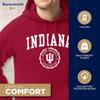 Barnesmith Indiana University Hoosiers Hooded Sweatshirt, Heritage, Cardinal, X-Large view 3