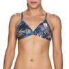 ARENA Floral Allover Tie Back MaxLife Bikini Top, Navy - Multicolor, 24 view 1