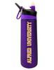 The Fanatic Group Personalized Alfred University Dual Walled Stainless Steel Sports Bottle, Design-1 - Purple view 1