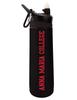 The Fanatic Group Personalized Anna Maria College Dual Walled Stainless Steel Sports Bottle, Design-1 - Black view 1