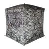 Muddy Infinity Camo Shadow Mesh Windows Black Backed Water Resistant Heavy-Duty 600 Denier Fabric Ground Blind, 3-Person view 1
