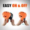 PGM Golf Club Covers, 4pcs Drivers Fairway Woods Hybrid Golf Head Covers with Number, Fit Oversized Right Handed Brands, Easy on Off, Washable (White 4pcs Set) view 2