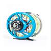 Bozeman FlyWorks The Patriot Fly Reel w/Fly Line (3/4 Right Hand Retrieve, 4wt Green/Yellow WF Line) view 1