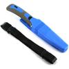Ace Martial Arts Supply 9" SCUBA DIVING DROP POINT FIXED BLADE KNIFE WITH Sheath Leg & Arm Strapes (Gut Hook Drop Point Fixed Blade) view 2