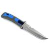 Ace Martial Arts Supply 9" SCUBA DIVING DROP POINT FIXED BLADE KNIFE WITH Sheath Leg & Arm Strapes (Gut Hook Drop Point Fixed Blade) view 3