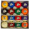 Collapsar AAA Grade Billiard Pool Table Billiard Ball Set,2-1/4" Regulation Size Full of 16 Resin Billiard Balls(Several Styles Available) (Art Number with Black Circle Style) view 1