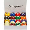 Collapsar AAA Grade Billiard Pool Table Billiard Ball Set,2-1/4" Regulation Size Full of 16 Resin Billiard Balls(Several Styles Available) (Art Number with Black Circle Style) view 2