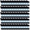 Yacht & Smith 72 Pairs Wholesale Kids Crew Socks, Childrens Cotton Casual Crew Socks Size 6-24 view 1