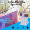 Yacht & Smith 72 Pairs Of Wholesale Kids Tube Socks, Cotton Bulk Sport Socks Size 4-6 view 3