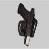 ALIS34090 Pancake Leather Holster Open-end Thumb Break RH & Single Magazine Pouch for Glock 17 19 22 23 Handmade! view 2