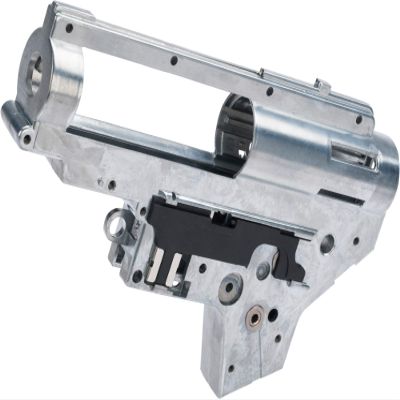 Evike - APS Silver Edge 8mm Ver.2 AEG Airsoft Gearbox Airsoft Shell (Type: Ambidextrous)