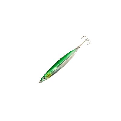 Knife Colt Sniper Jigs 80g, 8 Pcs Green Mackerel for Shore or Boat Casting, Slim Flashy Jig, Ideal for Surface Busting Fish & Pelagic Species