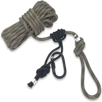 Proven Wild Treestand Safety Rope Lifeline System - 30ft Life Lines for use with Tree Stand Harness. Safety Lifeline Tree Stand Rope. 350 lb Rated Lifeline Rope.