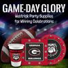 Arizona Wildcats Party Supplies 48 Piece Officially Licensed University Set: 16 oz. Plastic Beverage Cups, 9" Paper Plates, Luncheon Napkins, Complete Party Supplies for 16 Guests by Westrick view 2