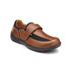 Dr. Comfort Douglas Men's Therapeutic Shoes - Leather - Extra Depth Diabetic Shoes for Men with Removable Insoles, Chestnut 9.5 Wide (E/2E) view 1