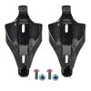 Yaruijia 3K Full Carbon Fiber Bicycle Water Bottle Cages Lightweight Mountain Bike Holder Pack of 2 (M5x12mm Rainbow, Glossy) view 2